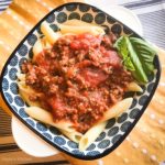 Easy Penne with Meat Sauce Recipe by Vayia's Kitchen
