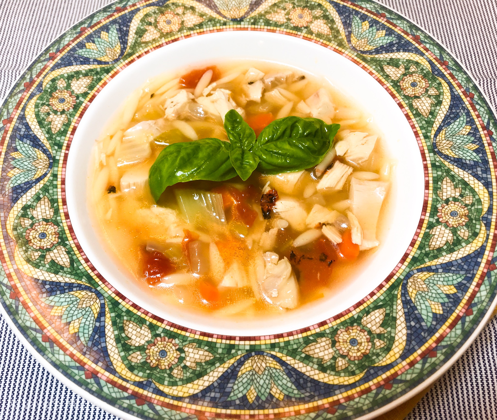 Homemade Chicken Vegetable Soup